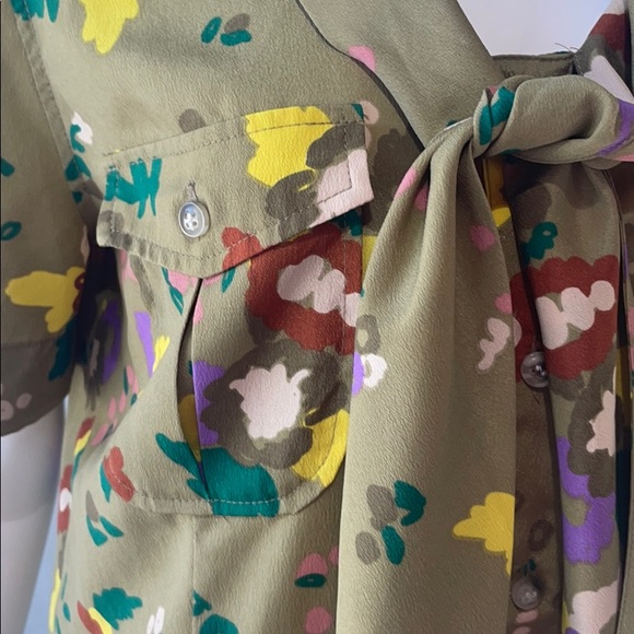 Fossil Drop Waist Floral Dress - Picture 4 of 5